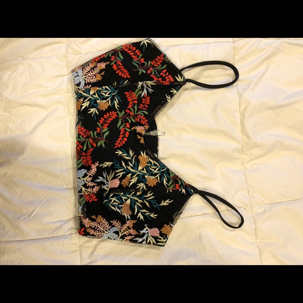 Floral Urban Outfitters Crop Top!